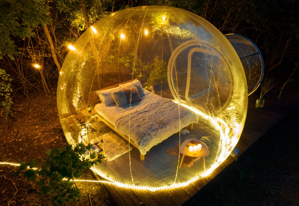 outdoor camping inflatable bubble tent