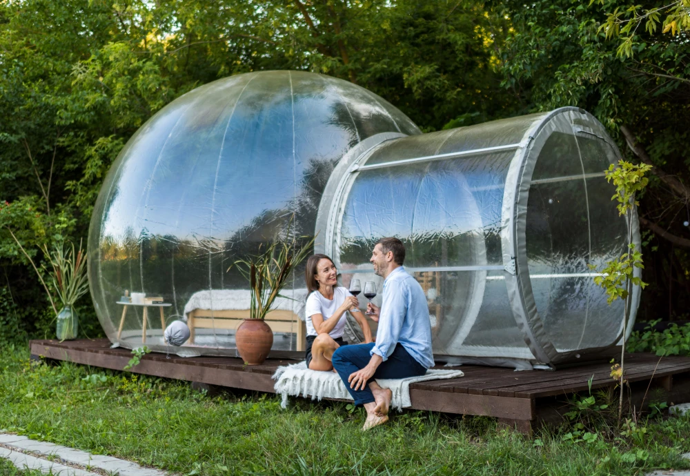 lawn bubble tent